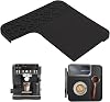 Top Mat for Ninja Luxe Espresso Coffee Machine ES601 & ES701 Silicone Mat Accessories for Ninja Luxe Cafe (Black)