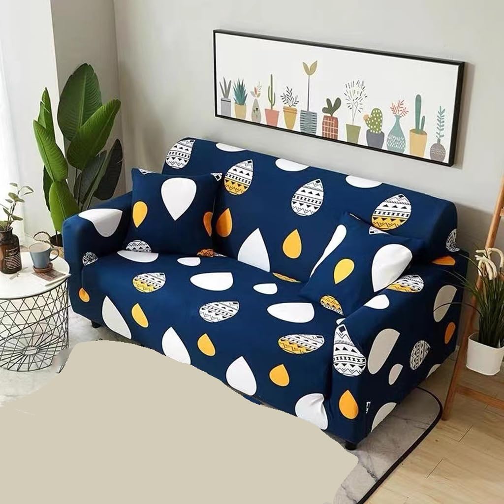 Housse de canapé en chenille élégante et raffinée pour salon 4 places