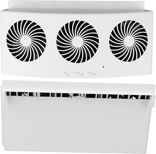 Miniatura 5 de Ventilador de escape para automóvil, 3 enfriadores para ventana delantera y trasera, ventilador de escape para automóvil, purificadores de aire