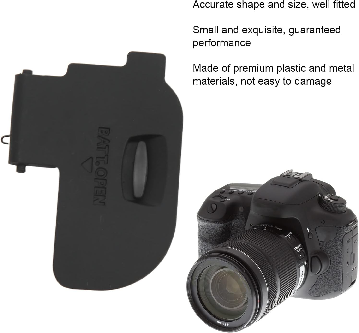 Amazon.co.jp: キャノン 7D2 7D Mrak II用 バッテリー室カバー : 家電