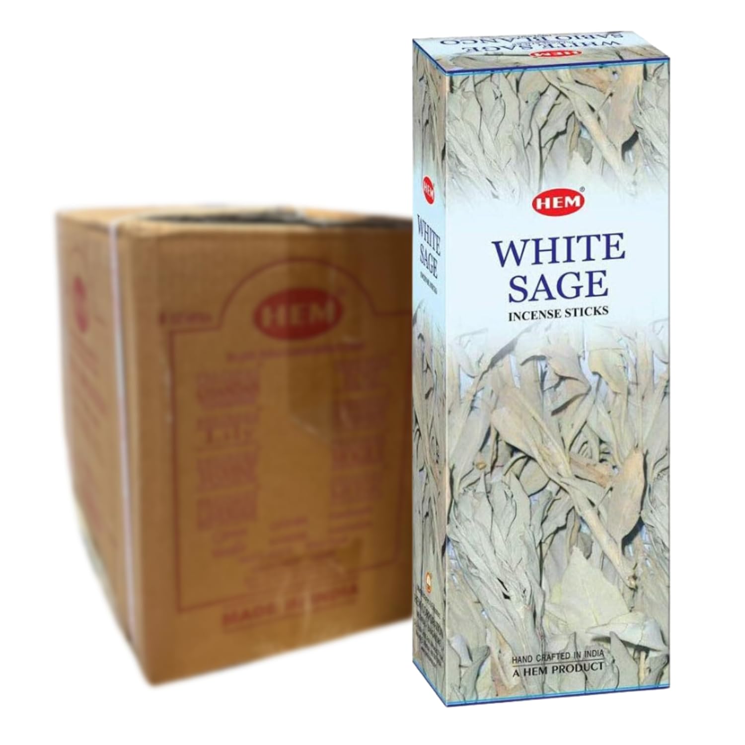 HEM - Varitas de Incienso Salvia Blanca - Multipack (12 X 6 X 20 PCS)