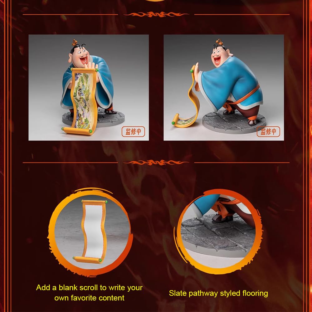 Figurki kolekcjonerskie, Mistrz Nezha – lalka Taiyi Zhenren, bóstwo taoistyczne, ozdoba feng