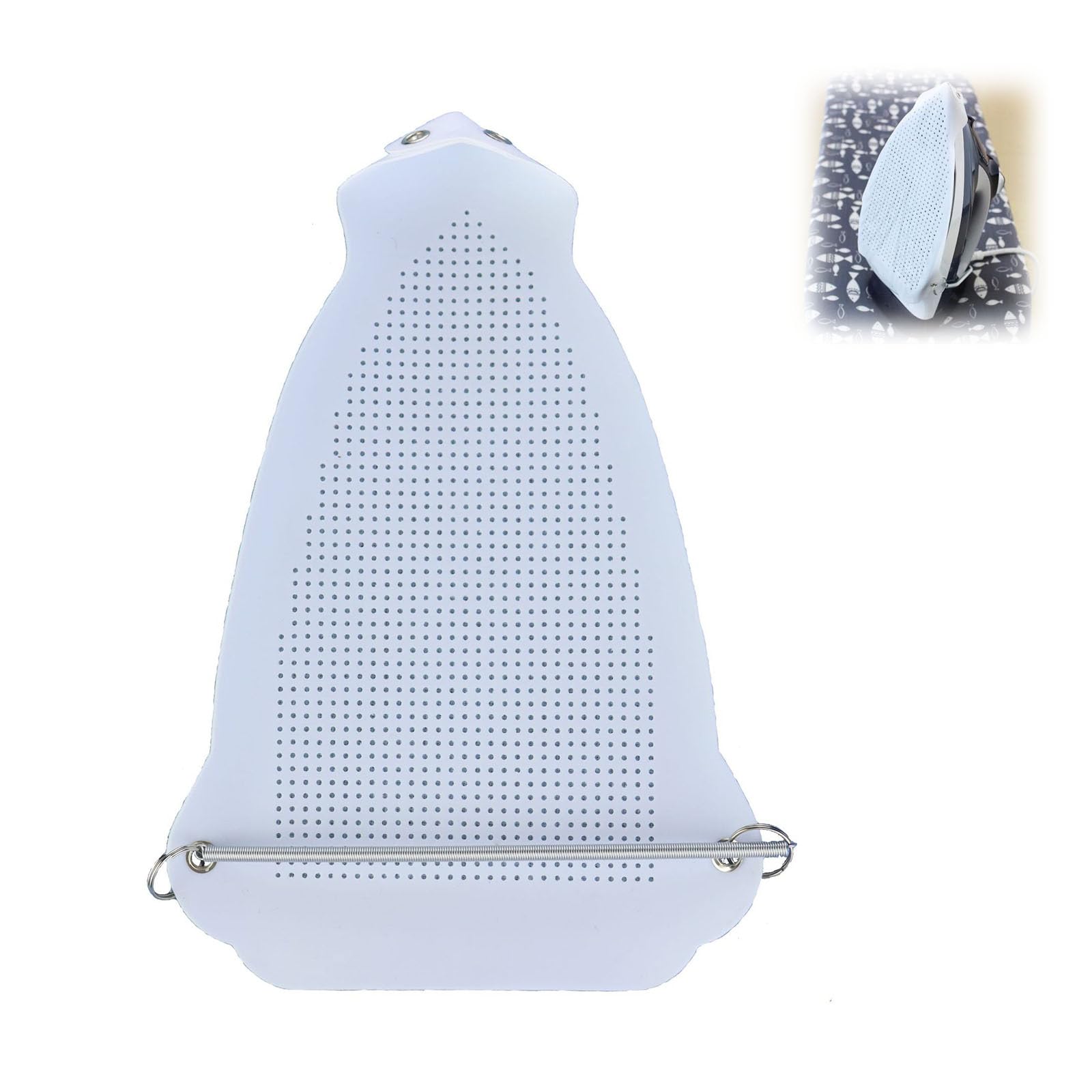 Photo 1 of Universal Iron Protective Cover Shield, Breathable & High Temperature Resistant - Iron Protector for Ironing, Prevents Burn, Sticking, Protect Clothing from Damage (0.5MM)