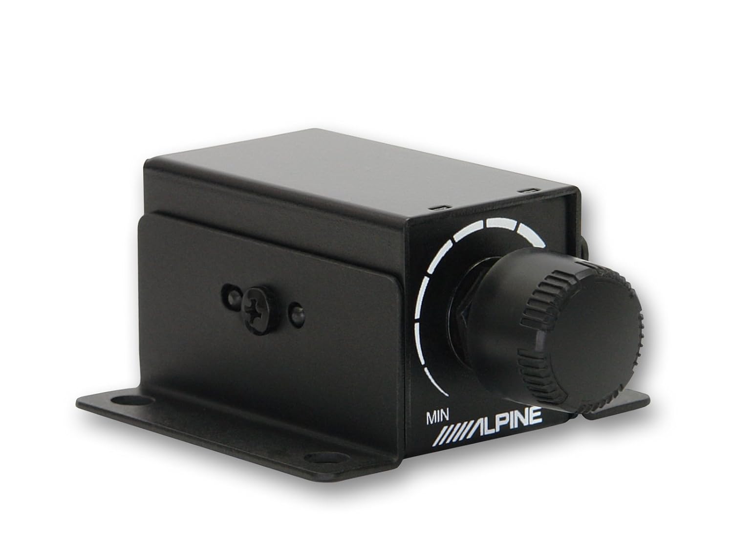 Alpine S2-A120M S-Series Class-D Mono Subwoofer Amplifier & RUX-KNOB.2 Remote Bass Knob Bundle