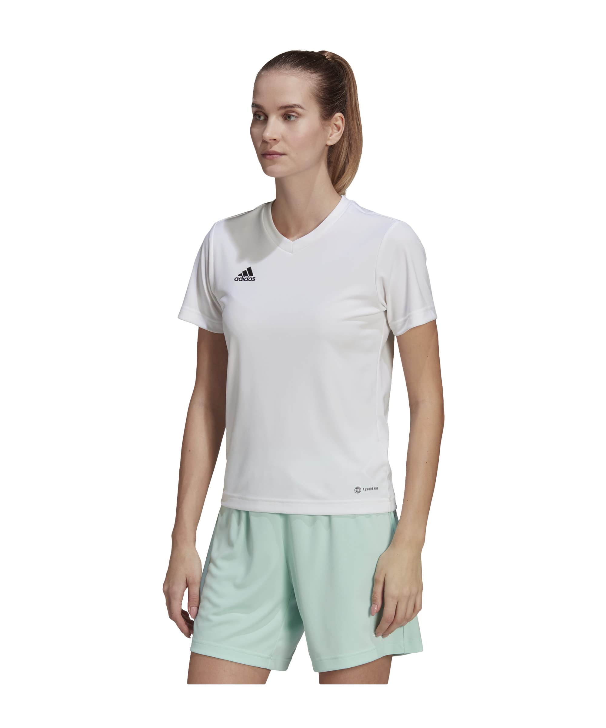 adidas Damen Entrada 22 Jersey, White, M