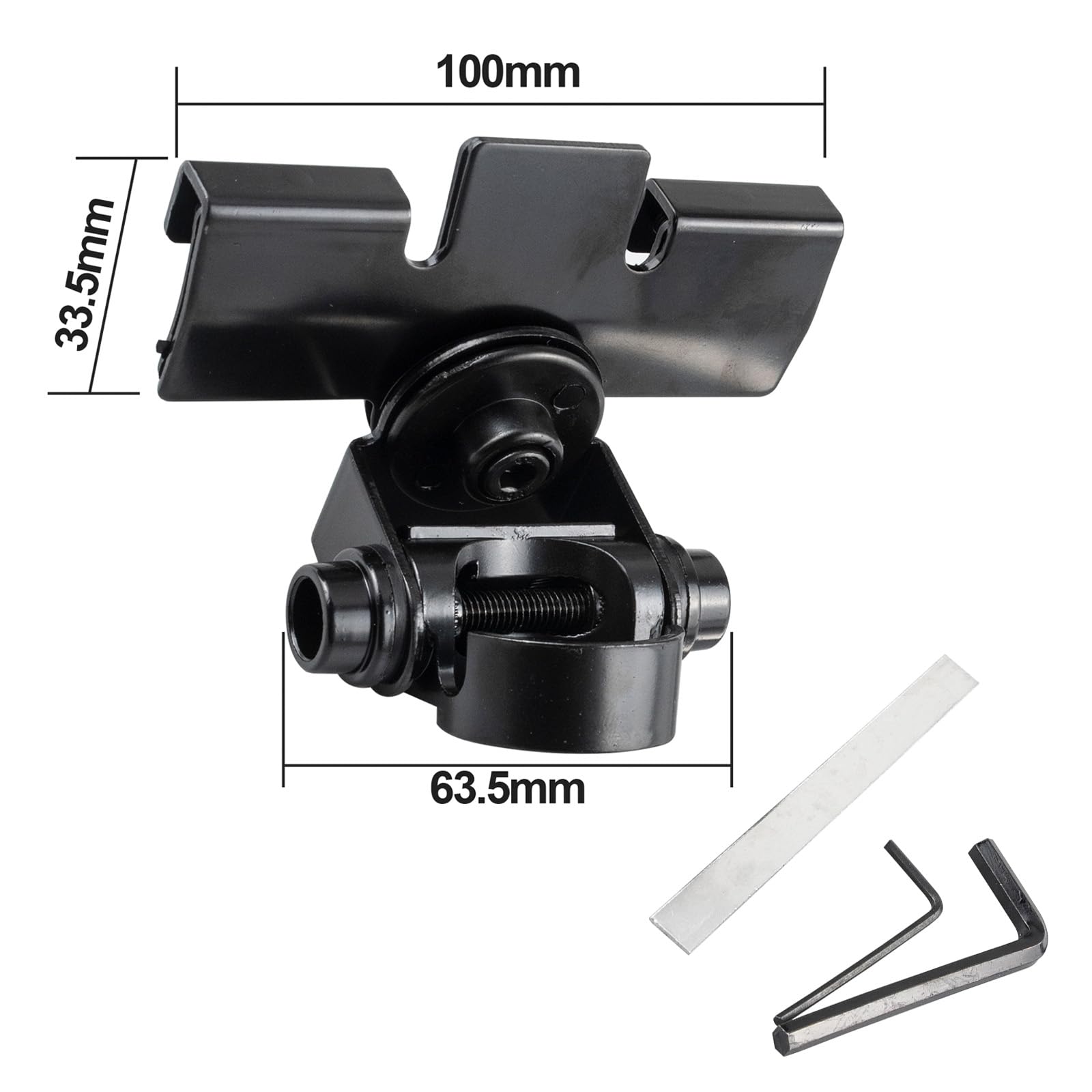 Antenna NMO Cavo coassiale in rame puro RG58/U 5M/16ft, Antenna per radio mobile per veicoli, da NMO a PL259, con supporto a labbro fisso NMO, adatta per radioamatori VHF/UHF/CB