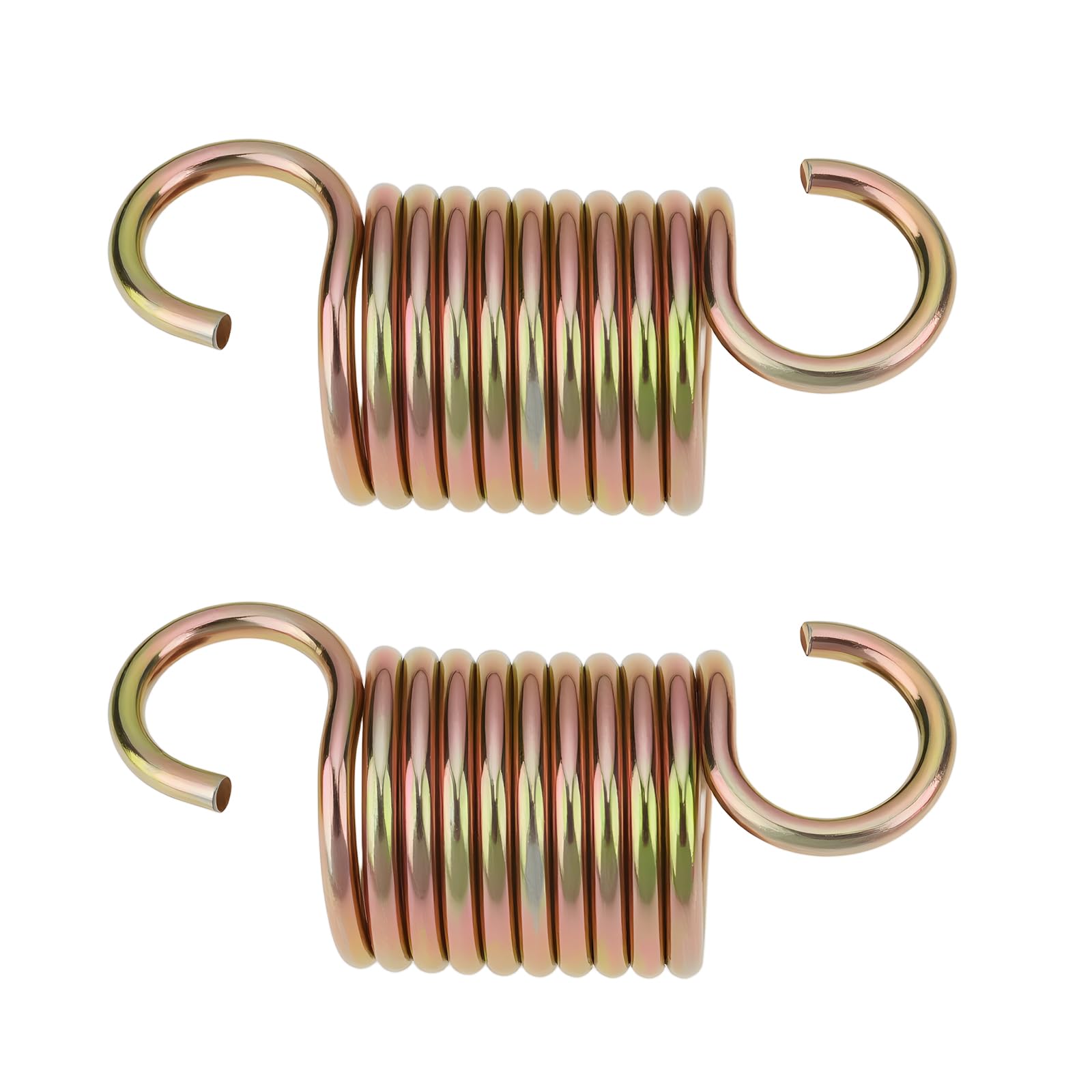 The Lord of the Tools 2X Rubbish Bin Spring Galvanized Steel Length 51mm Diameter 20mm Compatible with Hafele 30L Tilting Waste Bin
