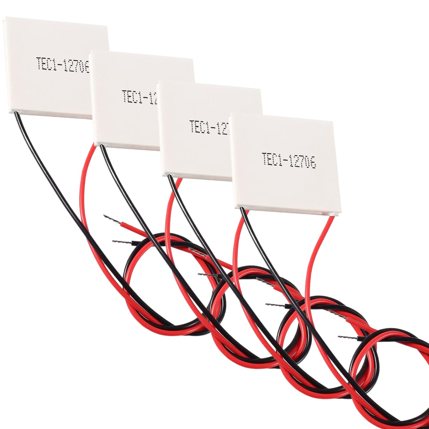 PGSA2Z Thermoelectric Cooler TEC1-12706 Heatsink 12V 6A 60W - Semiconductor Cooling Peltier Plate Module with 40mmX40mm Thermoelectric Heatsink Generation - Ideal for Cooling Applications (4) (B0CBW69KMZ) Amazon Price History, Amazon Price Tracker