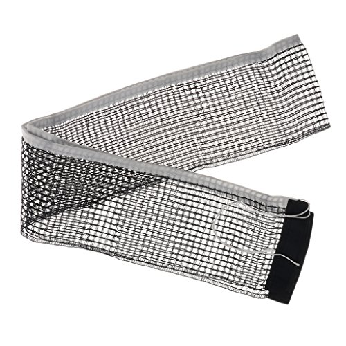 gazechimp Preto Durável 182 X 15cm Da Malha Da Substituição Da Rede Do Tênis De De Pong