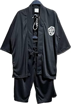 Amazon.co.jp: 上下セット ゲゲゲの鬼太郎 - 甚平 MEN Lサイズ