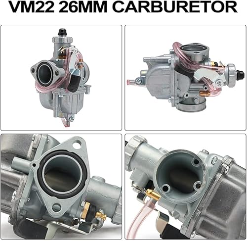 VM22 26 mm Vergaser Racing Performance Ansaugkrümmer mit Luftfilter Auspuffrohr für Predator 212 cc CT200U CT200U-EX GX160 GX200 6,5 PS Baja 196 cc KT196 MB165 MB200 Mini Bike Go Kart
