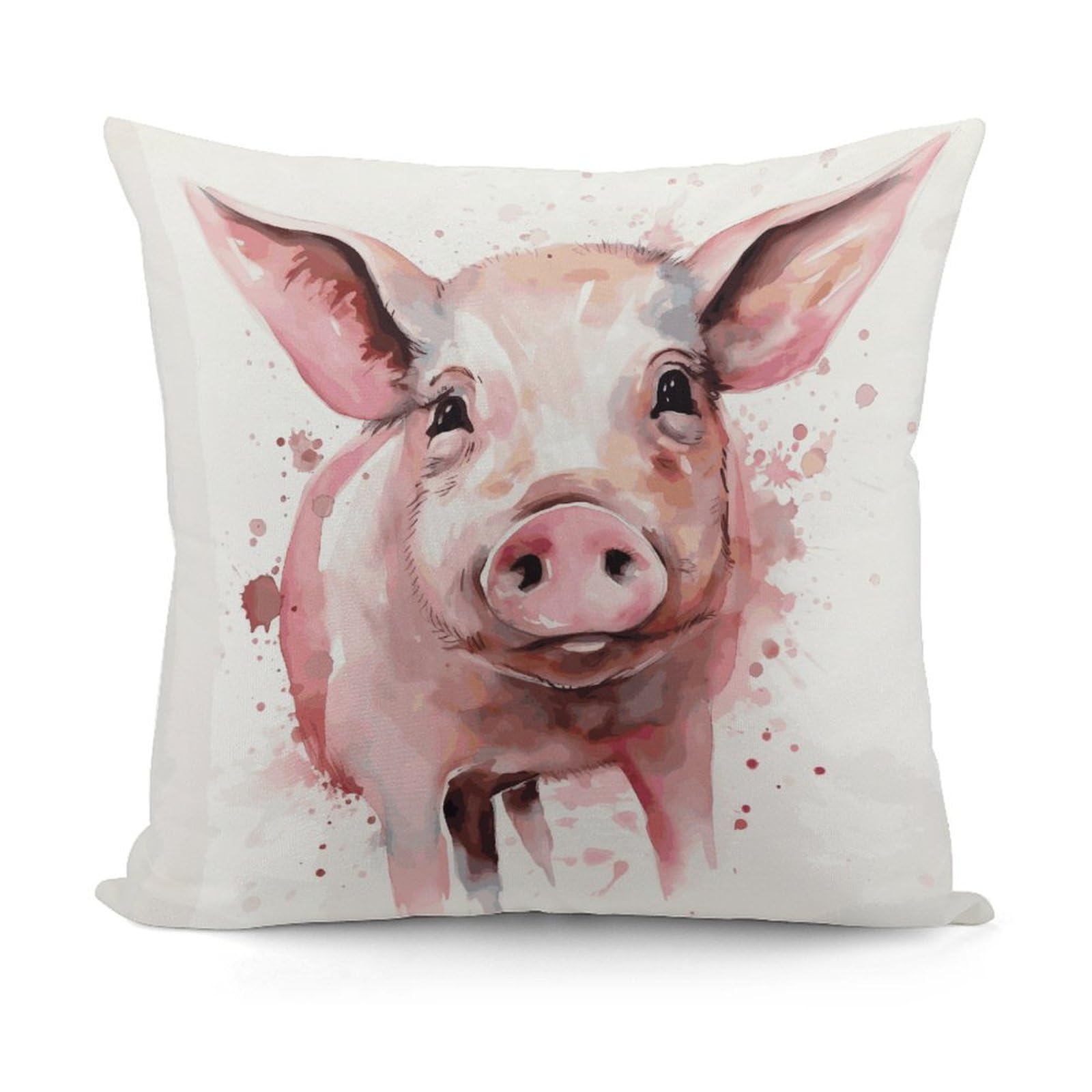 Adfgyerh Style Smiling (3) Decorative Pillow Covers, Throw Pillow Covers Soft For All Seasons, Pillowcases For Couch Living Room Sofa Bedroom 18X18 Inch