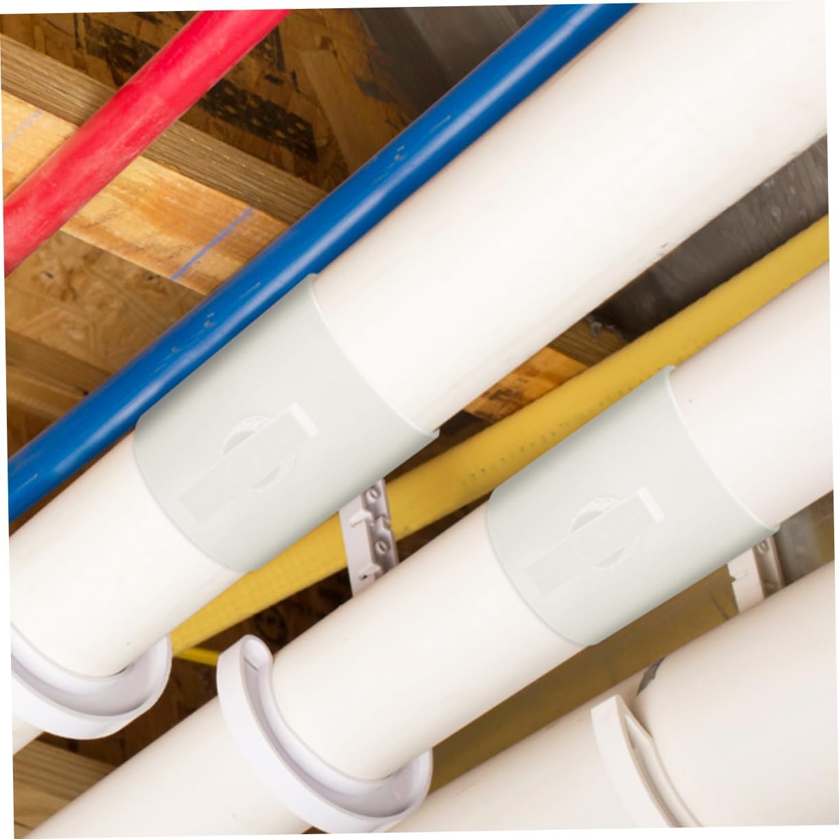 Veemoon Airflow Control Valve for Ducting Manual Shut-off Damper Valve Material Efficient Air Conditioning Ventilation