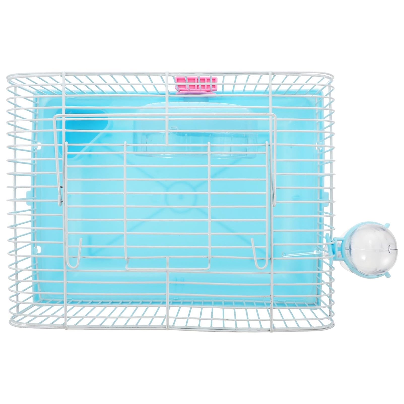 GALPADA 1Set Pet Hamster Cage Travel Friendly Carrier with Feeder for Animals Durable and Breathable Design for Sightseeing Camping and Trips