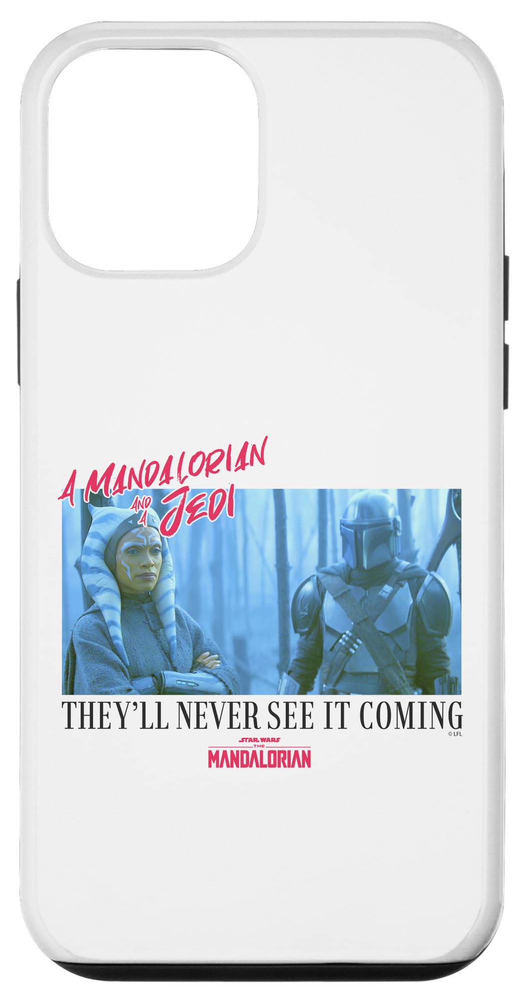 Coque iPhone 12 mini Star Wars protège des rayures Ahsoka