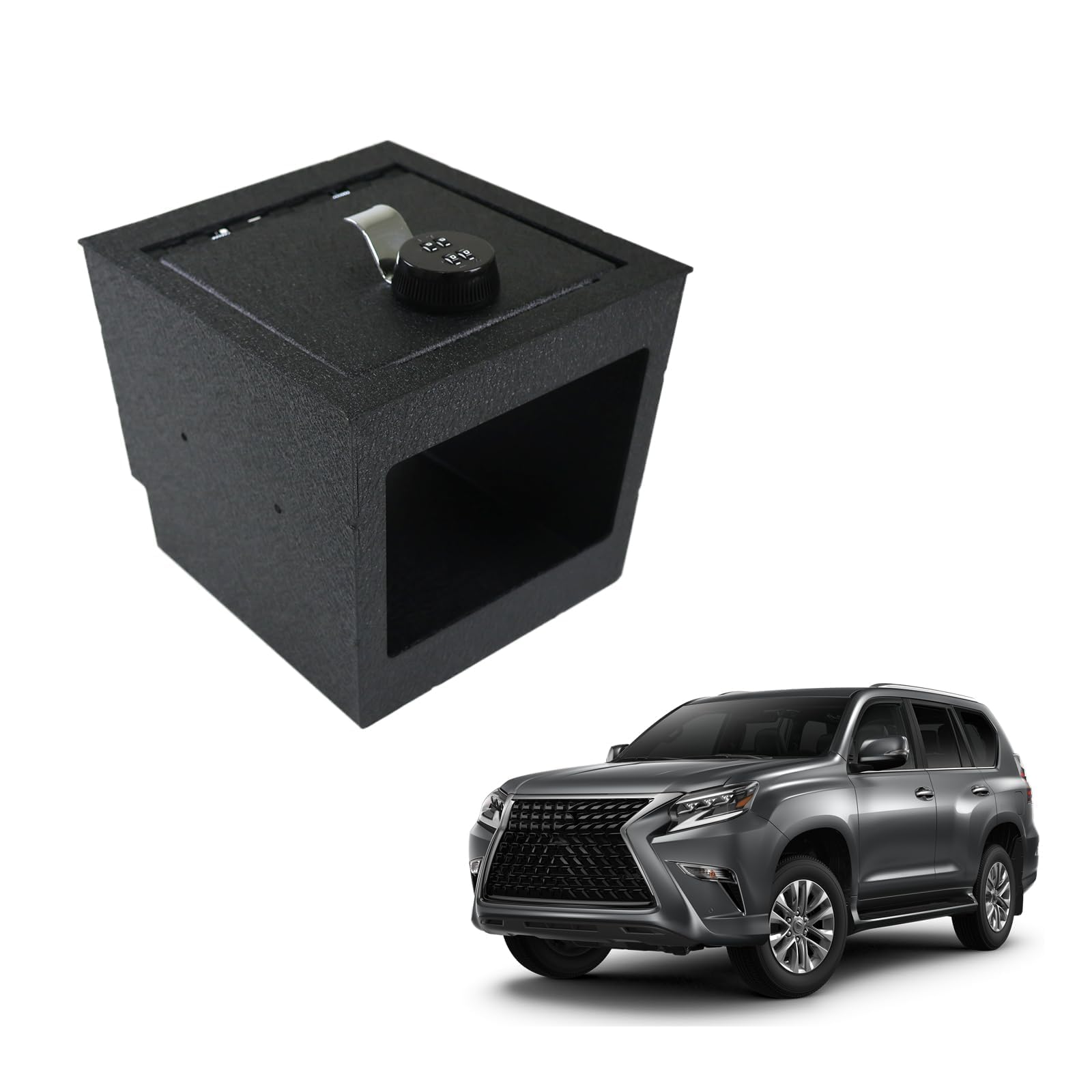 Amazon.com: Center Console Gun Safe Vault - WASAI Vehicle Safe