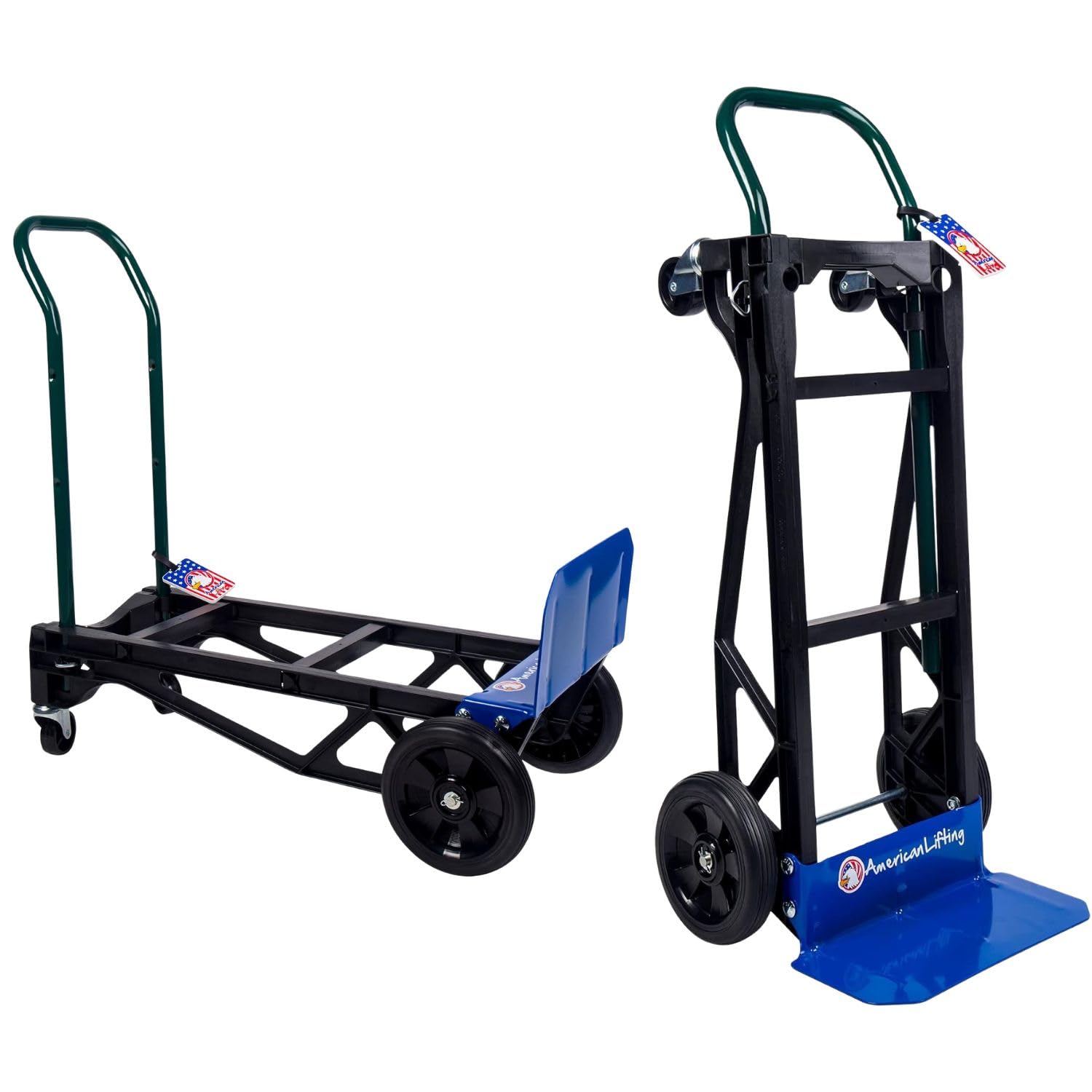 American Lifting Udźwig 180 kg, ultralekki, super mocny nylon, kabriolet ręczny wózek i wózek