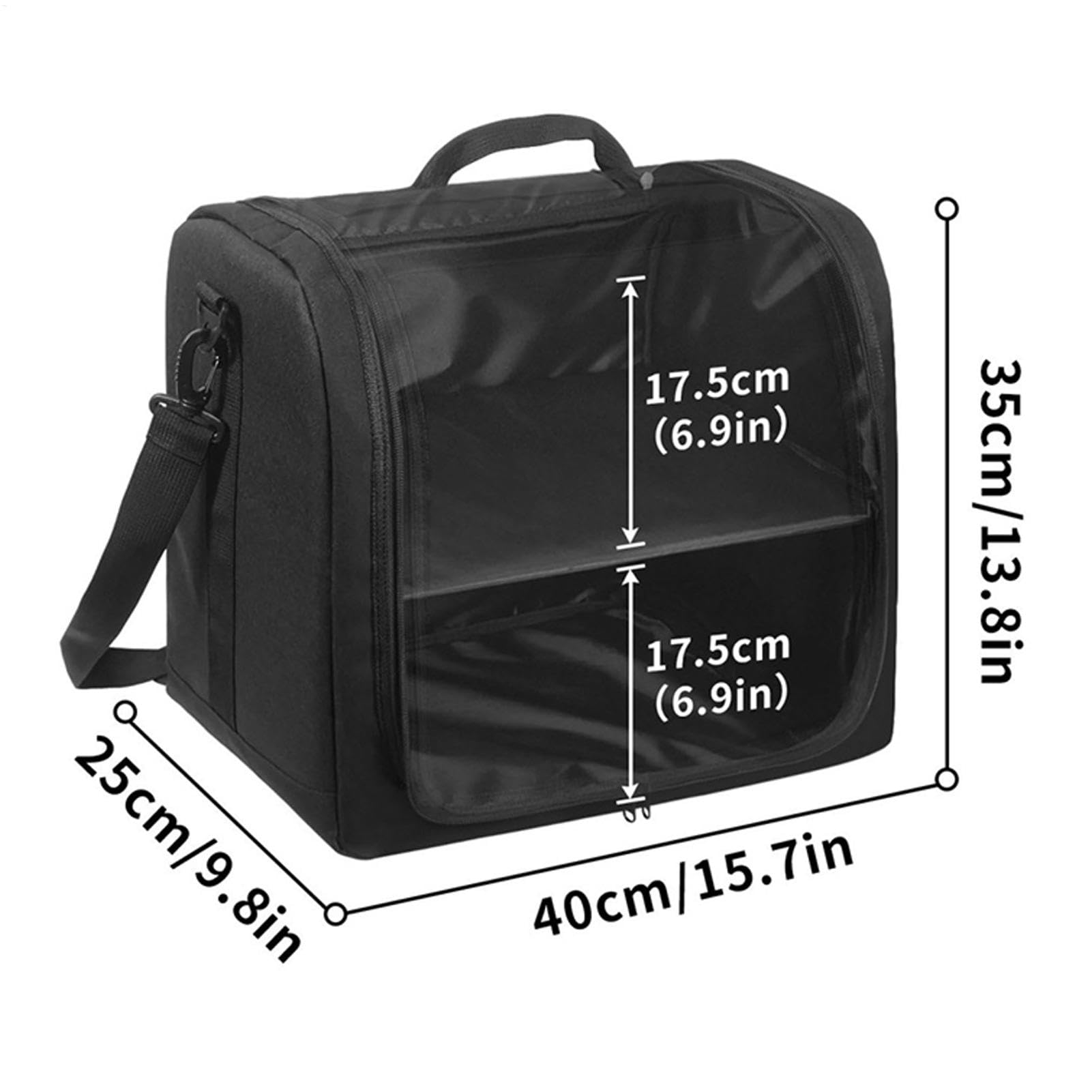 Organizador Portátil De Gorras Bolsa Almacenadora con Asa para Gorras Gran | Estuche Sombrero Para Viajes Y Traslados