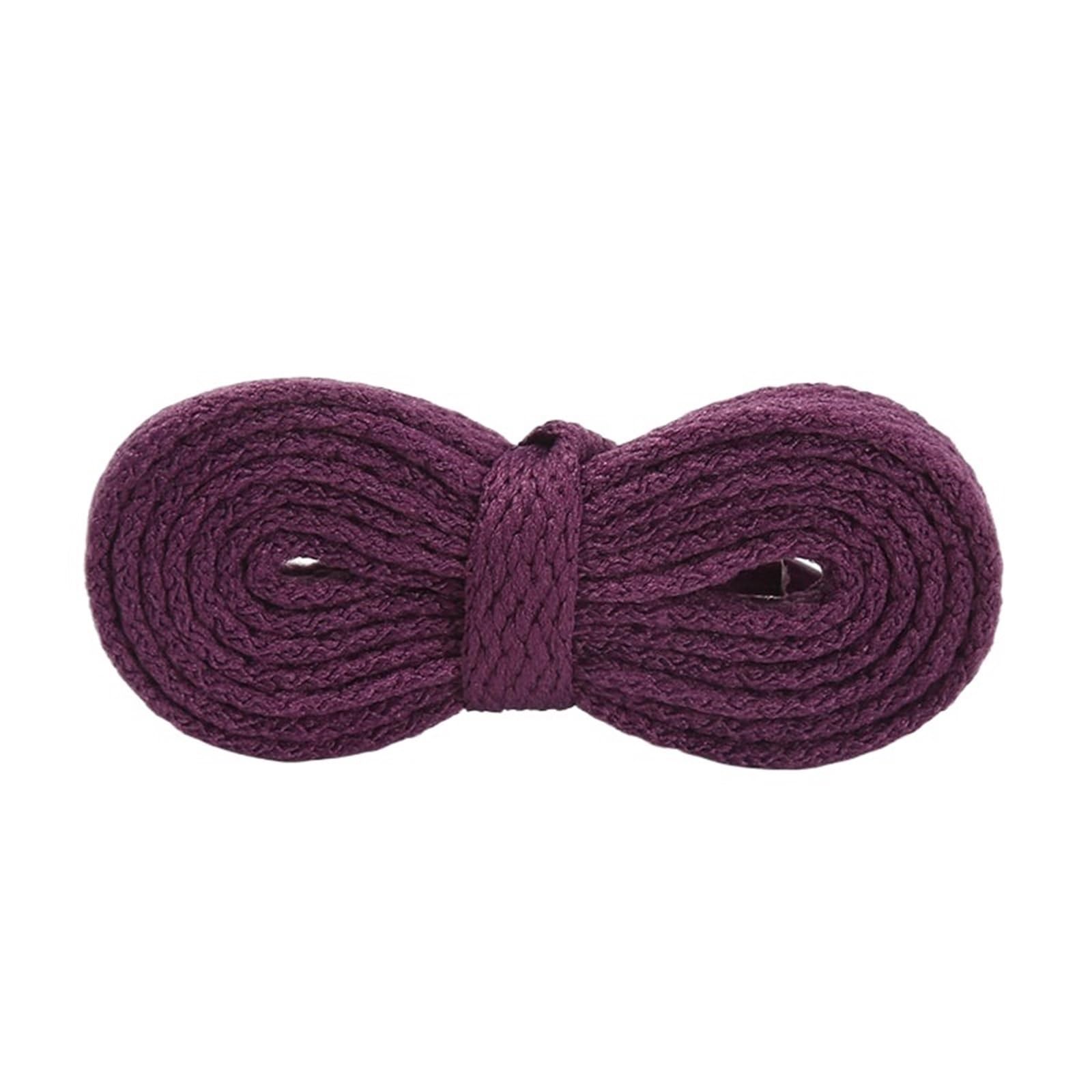 10 paires de lacets épais for baskets, plats sans élasticité, colorés et souples Pour Baskets(Color 10,180 cm)