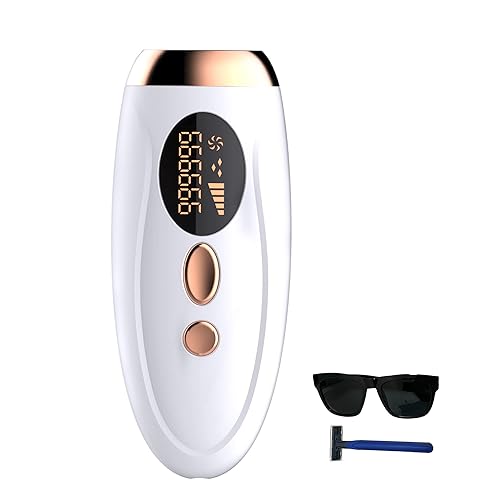 Depilación láser IPL para mujeres en casa, actualizado a 999,000 flashes, removedor de vello láser permanente sin dolor, depilación IPL para piernas
