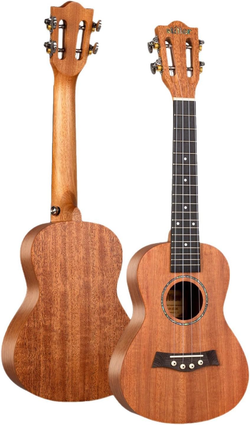 23" Concert Ukulele for Beginner Hand Crafted Mahogany Ukulele 4-String Small Guitar for Students Travel Adults Kids - Image 1 of 8