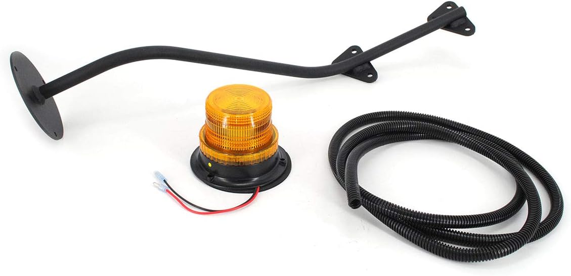 Grasshopper Mower Offset Beacon Light Stand, for Any 2005 and Newer, Anti-Collision Flashing Safety Strobe for Illumination and Visibility, Genuine Accessory Parts, OEM 503341
