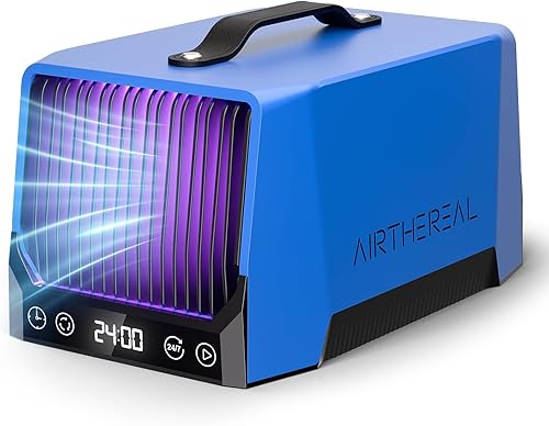 Airthereal DA25 - Generador de ozono de escritorio, 60,000 mgh, eliminador de olores de alta capacidad para humo, compuestos orgánicos volátiles y