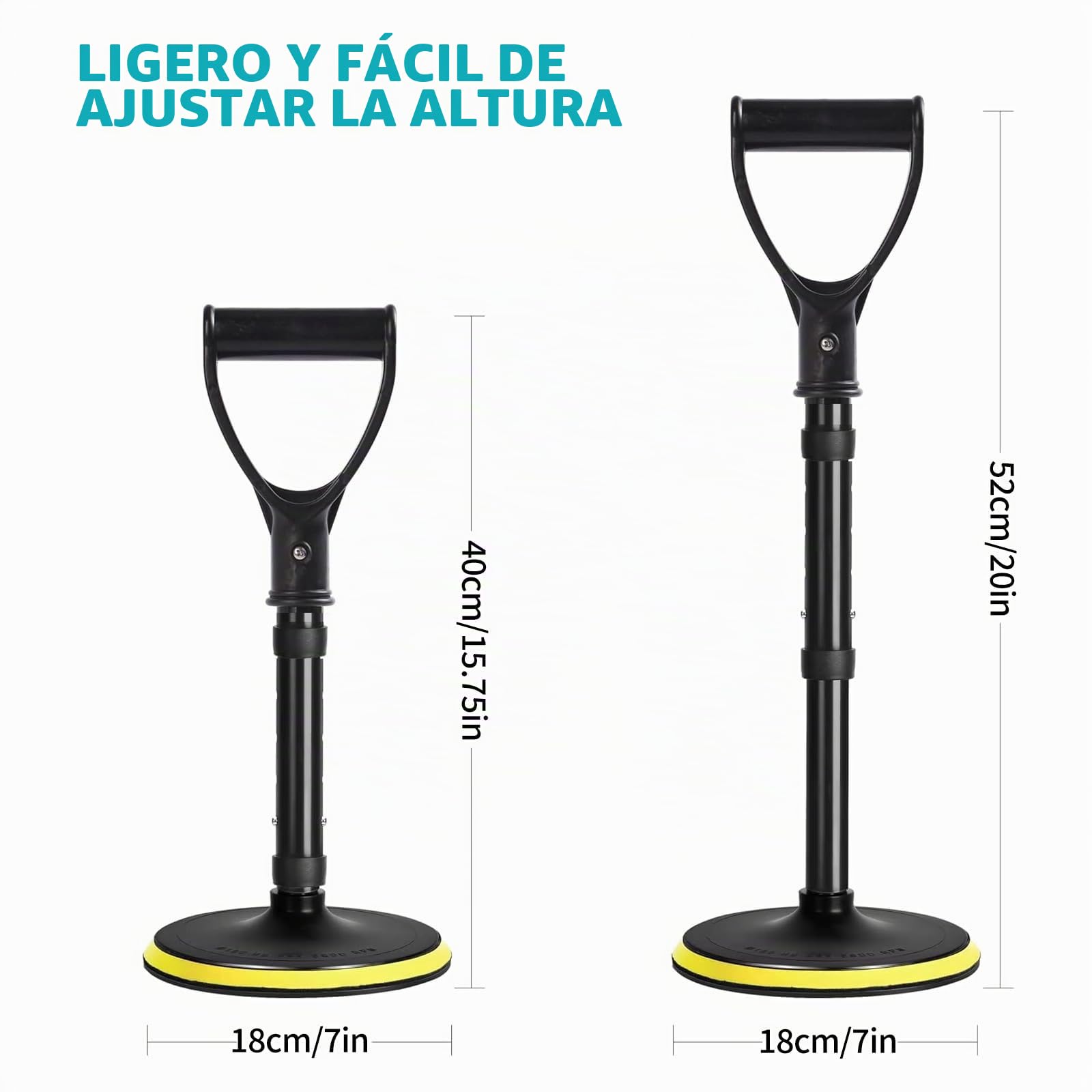 Ayuda para levantarse para personas mayores, ayuda de altura ajustable, ayuda para levantarse de la cama, ayuda para levantarse del suelo, ayuda de movilidad para el uso diario