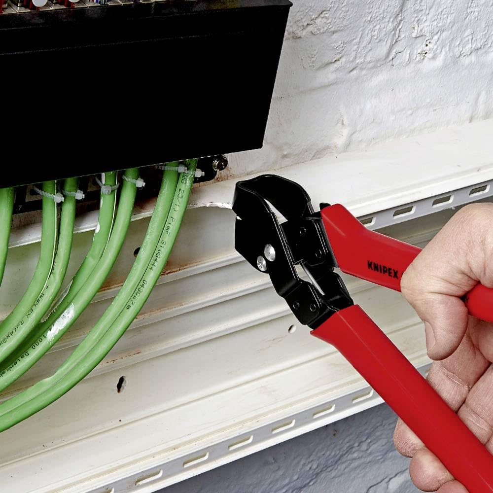 Knipex Pince emporte-pièces avec gaines en plastique 250 mm, 90 61 20