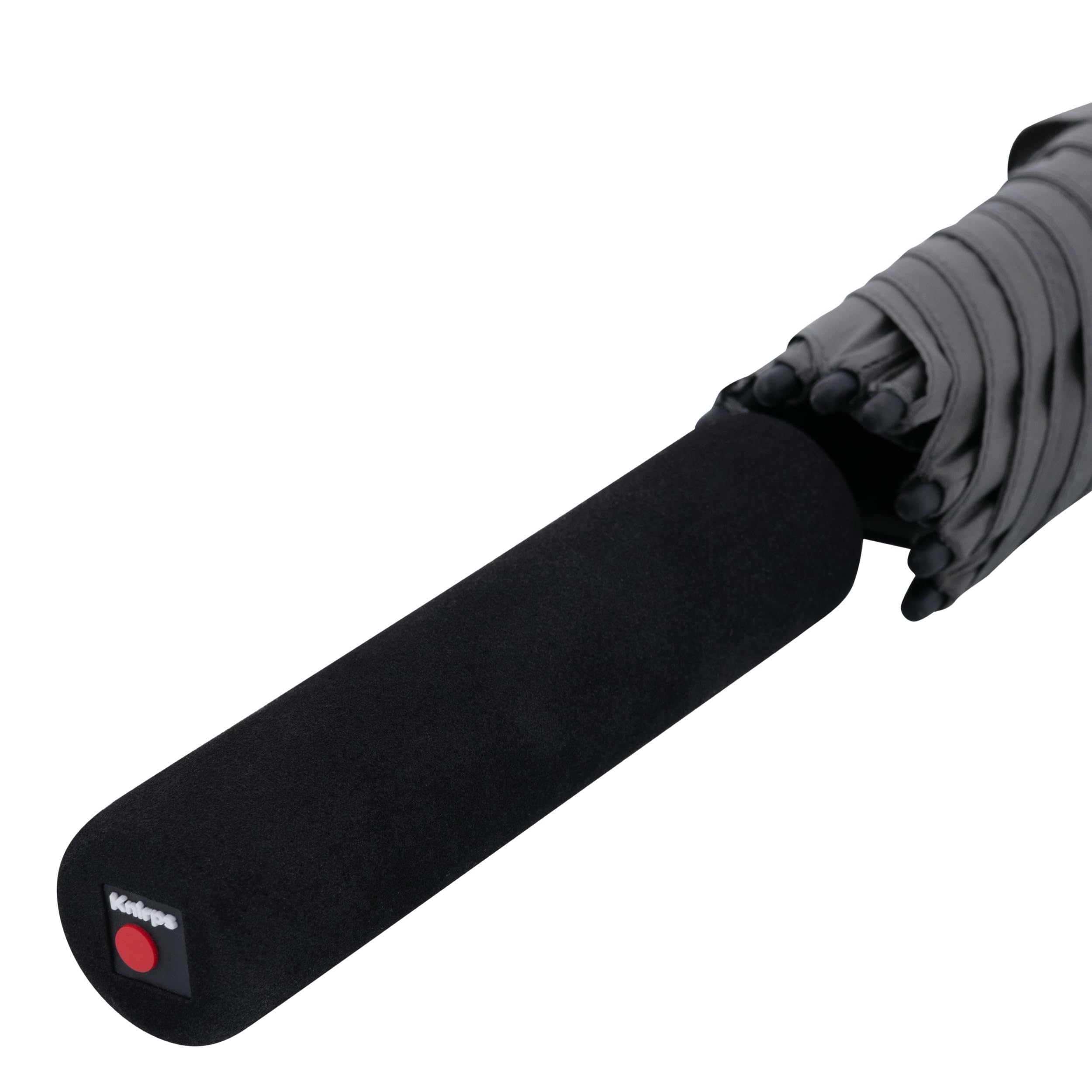 Knirps C.900 Light XXL paraguas grande en gris oscuro I paraguas manual ligero y estable I paraguas de pareja con ø 122 cm I a prueba de viento I paraguas de golf con mango antideslizante