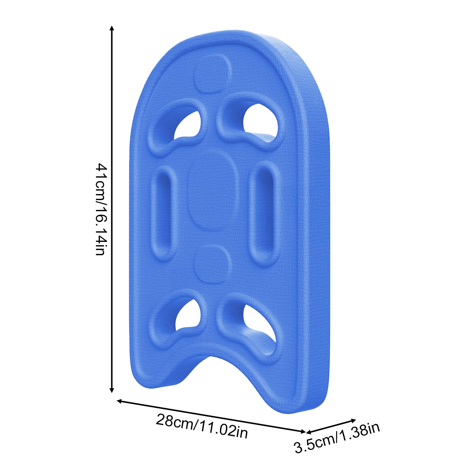 Tavola da nuoto con 6 fori, antiscivolo, per nuoto, scuola, piscina, fitness