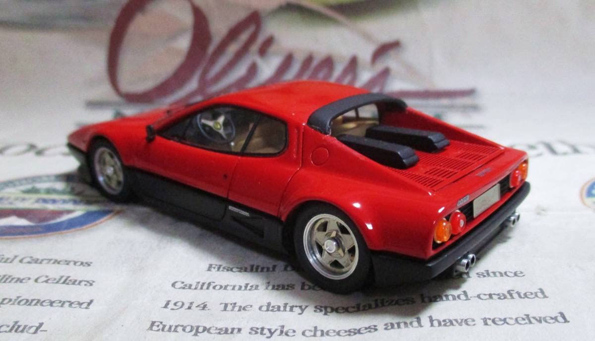 Amazon | BBR完成品 1/43 1976 Ferrari 512BB レッド フェラーリ