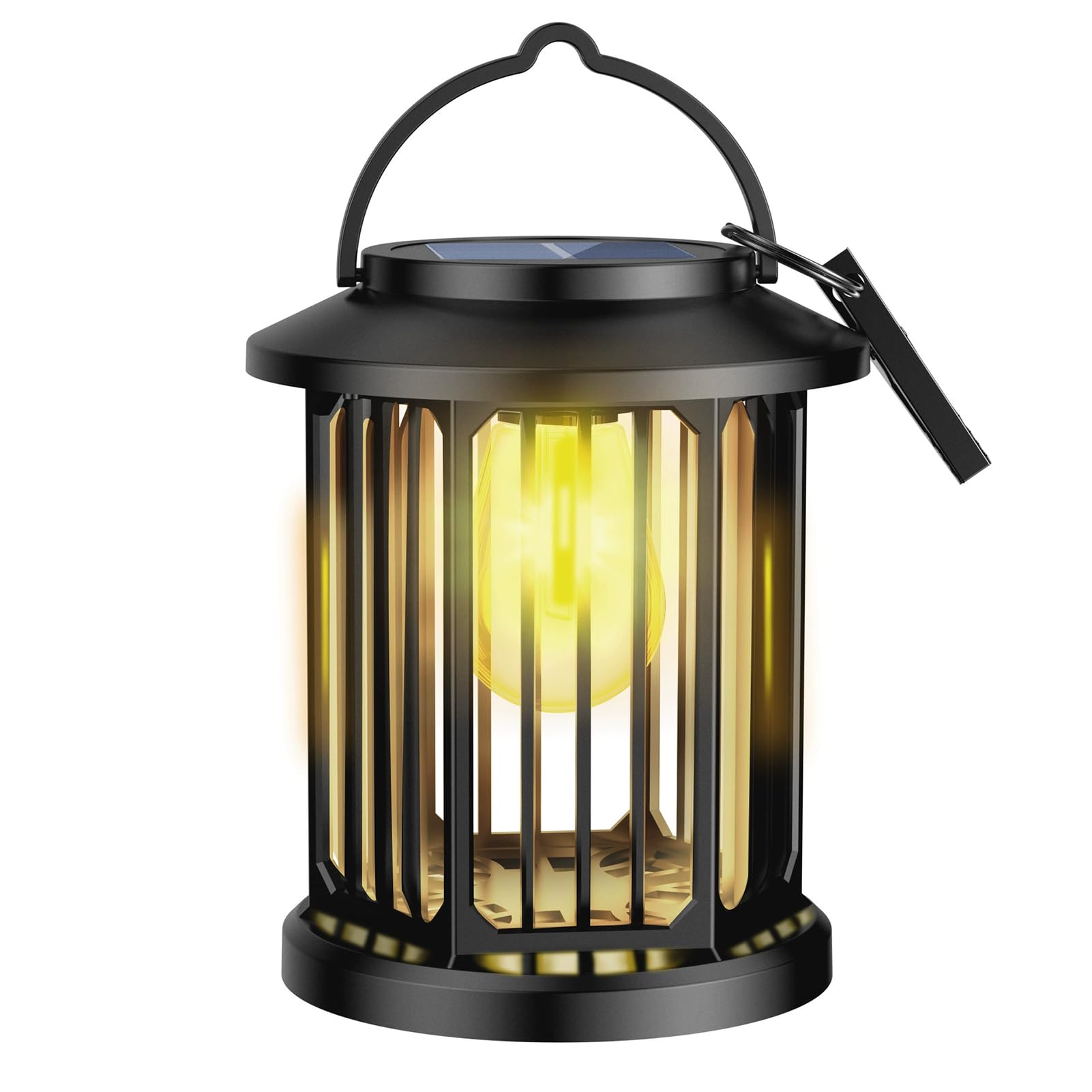 Quilstm Tungsten Filament Solar Lights Outdoor Corrosion-Resistant Led Bulb For Entertainment Venue Easy Installation Solar Lights Outdoor Waterproof Flame,