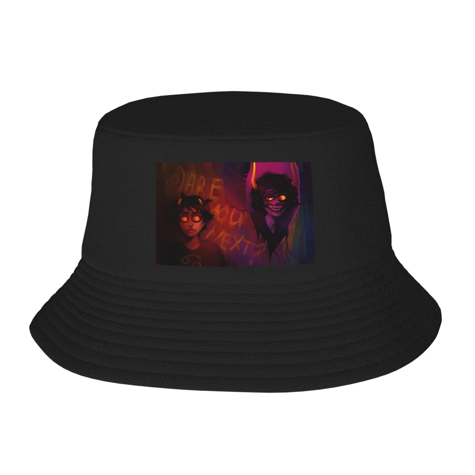 QARMAXHomestucks Unisex Cute Unique Travel Bucket Hat Summer
