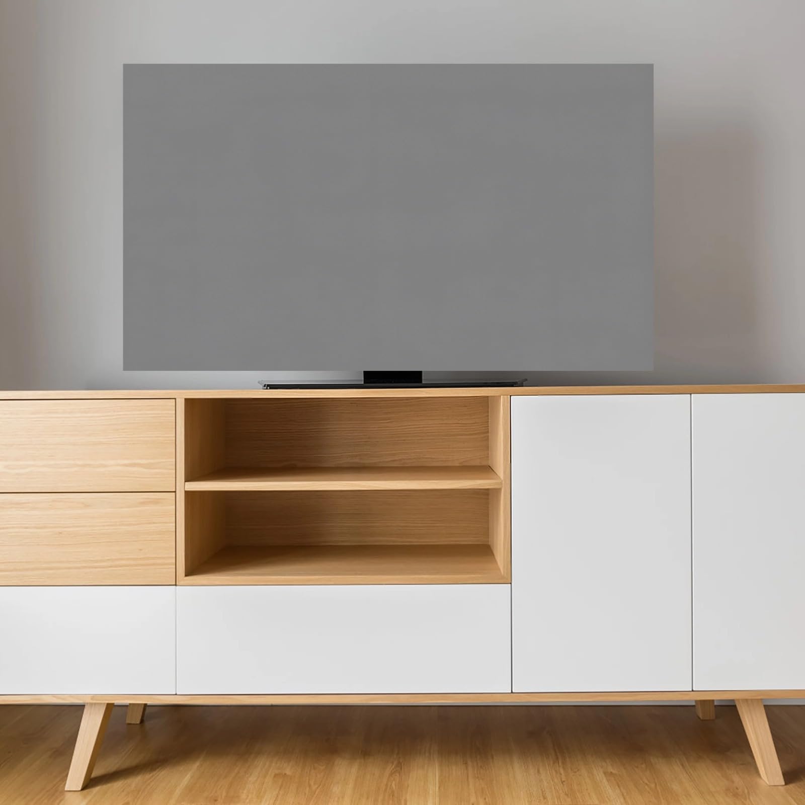 Odporna na warunki atmosferyczne zewnętrzna osłona telewizora, ekran ochronny do telewizorów 42-50 cali, materiał poliestrowy, szary/niebieski/zielony