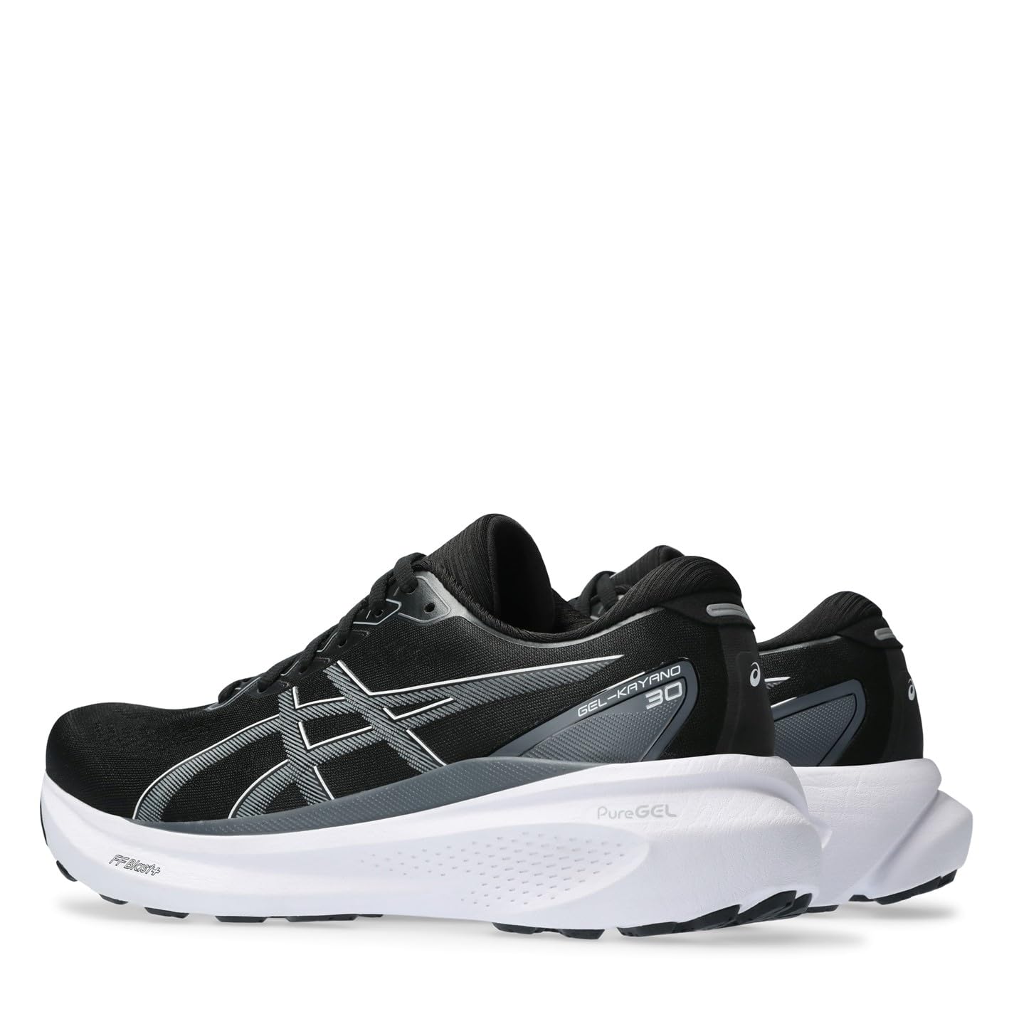 ASICS Kayano 30 Hombre Zapatos para Correr Negro Amarillo