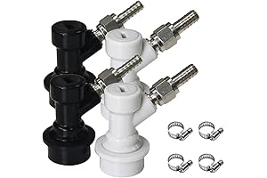 LUCKEG Brand: Keg Clamp Ball Lock Disconnect Set