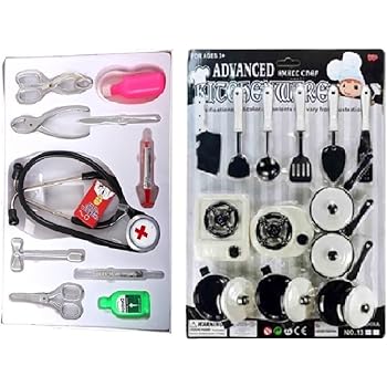 kitchen set and doctor set