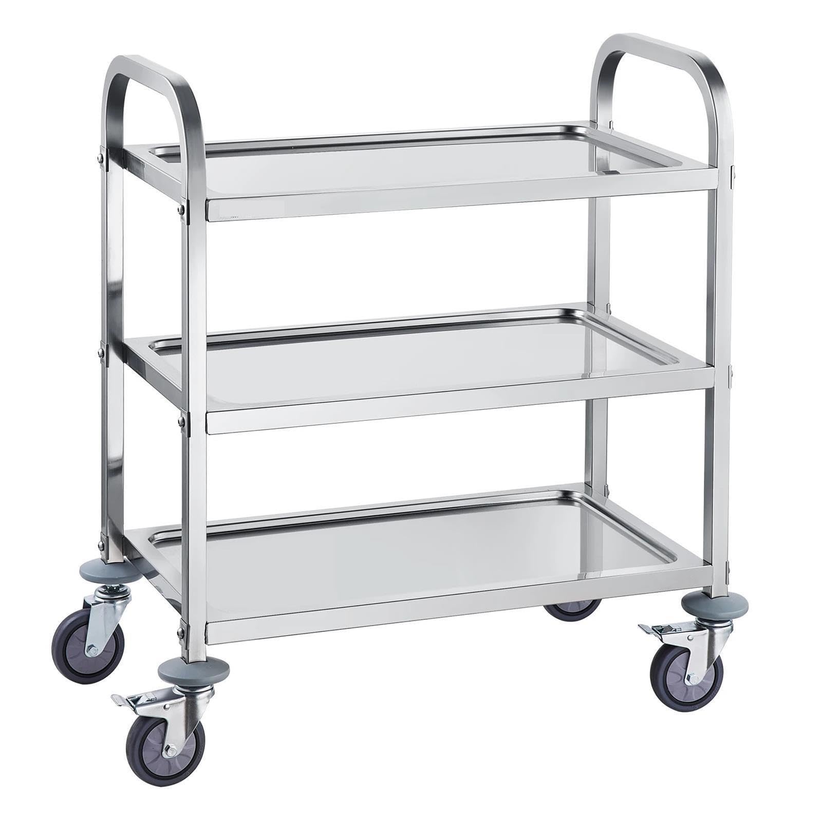 Carrello in acciaio inox Carrello In Acciaio Inox 3 Livelli
