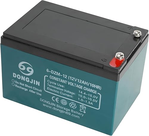 Miniatura 8 de Paquete de 3 baterías de 12 V 12 Ah 6-DZM-12 6-DZF-12 para scooter eléctrico de movilidad eléctrica, ATV Go Kart Razor Dirt Bike MX350 MX450