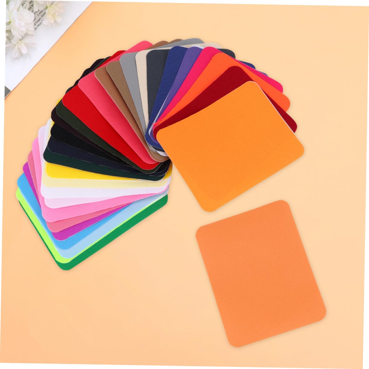 SHINEOFI 3sätze Bunte Bügelflicken Aus Rechteckige Imitiert Denim Stoffreparatur-patches Für Jeans Taschen Hüte Und Kreative Projekte Farben
