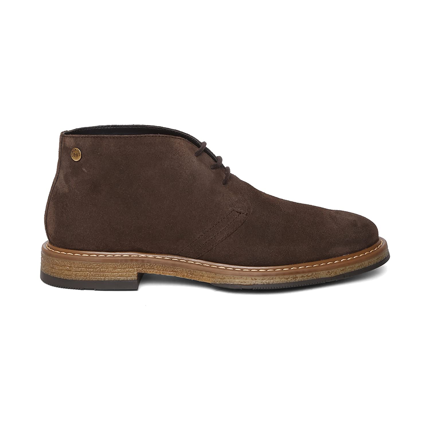 MASABIH Brown Genuine Suede Leather Chukka Lace Up Boots For Men (B0C49979RW) Amazon Price History, Amazon Price Tracker