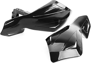 Paar Schwarz Universal Motorrad Handprotektoren Nachruestsatz Handschuetzer Protektor Handschutz 22mm 7/8 Ersatz