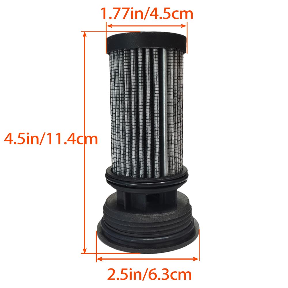 LEKEYINS 2PK Hydro Hydraulic Filter Element 116-0164 117-0390 Compatible with Exmark Zero Turn Lawn Mower Parker Lazer Z AS E S X Series Compatible with Toro Z Master