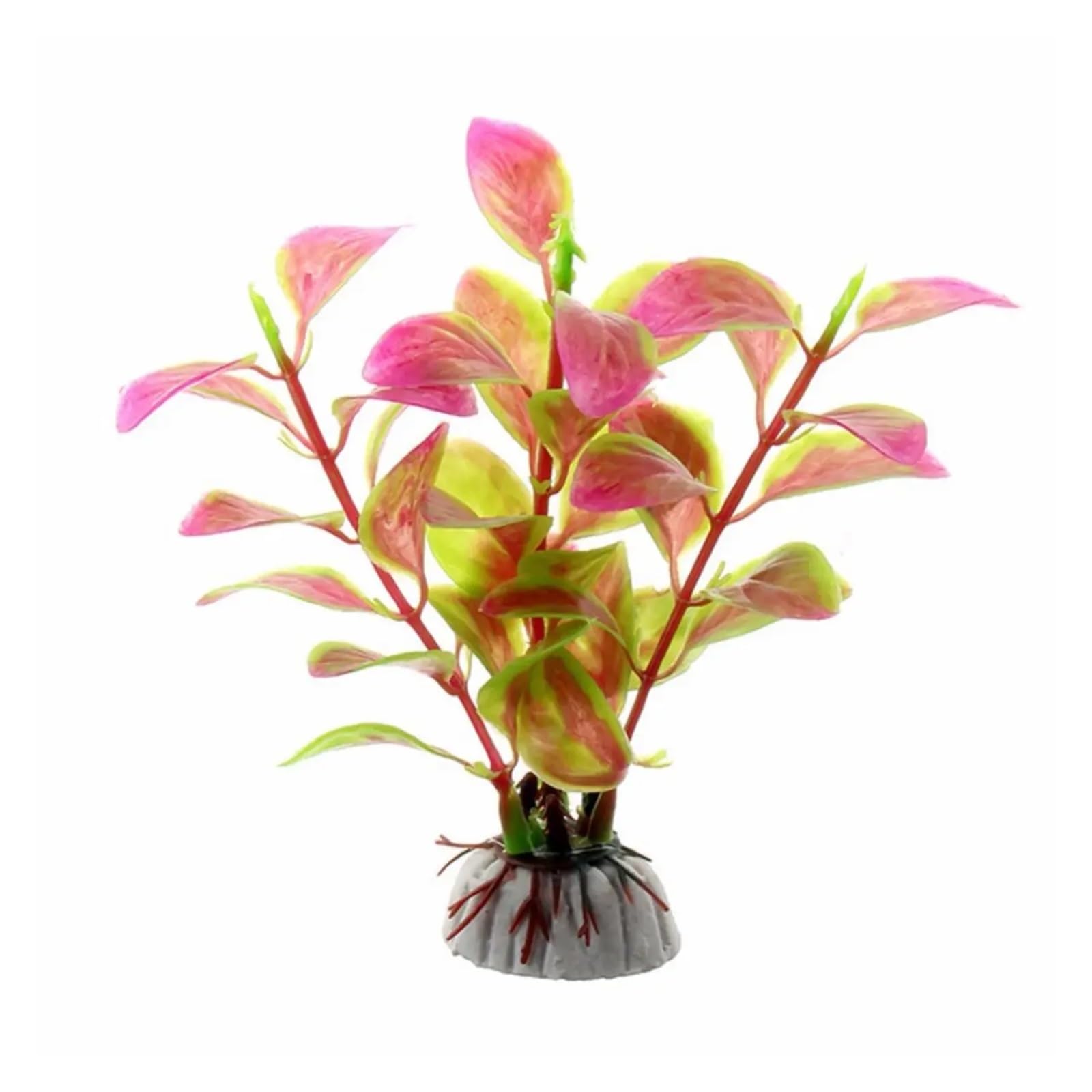 Plantas Artificiales para acuarios, Plantas Artificiales for Acuario Multicolor 10cm Alto 5 Piezas