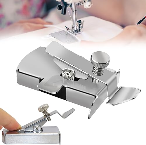 GCXIXPY Guía magnética de costura para máquina de coser, guía de costura magnética Buddy con clip, regla de guía de costura universal, regla de