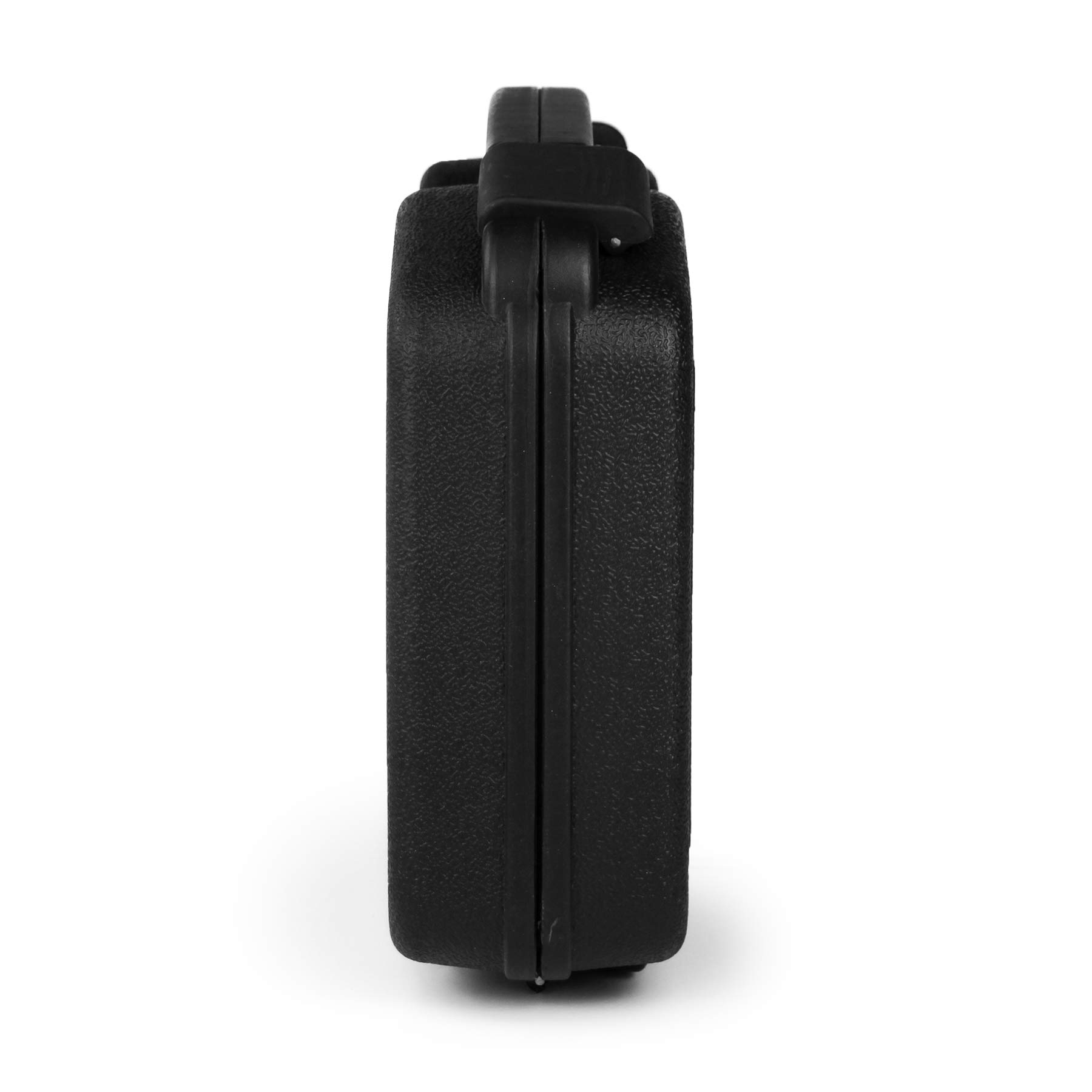 GUGULUZA Valigetta per pistole con inserto in gommapiuma, chiudibile, impermeabile, 33,5 × 27 × 8,7 cm, colore nero