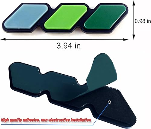 Miniatura 3 de Emblema de repuesto de 3 colores para rejilla de guardabarros, laterales de guardabarros, puertas, traseras compatibles con Toyota 4Runner Tacoma