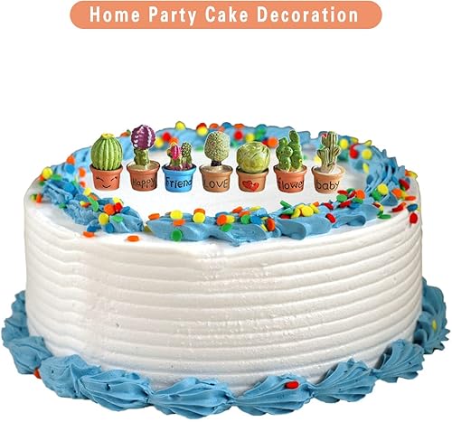 Miniatura 3 de Accesorios de jardín de hadas para suculentas y cactus, adornos en miniatura con palabras, suministros de jardín de hadas para maceta, micro