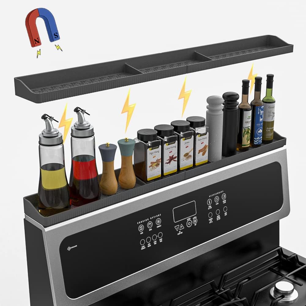 Spice Rack Kitchen Shelf, Oven Shelf Kitchen Gadgets House Organization